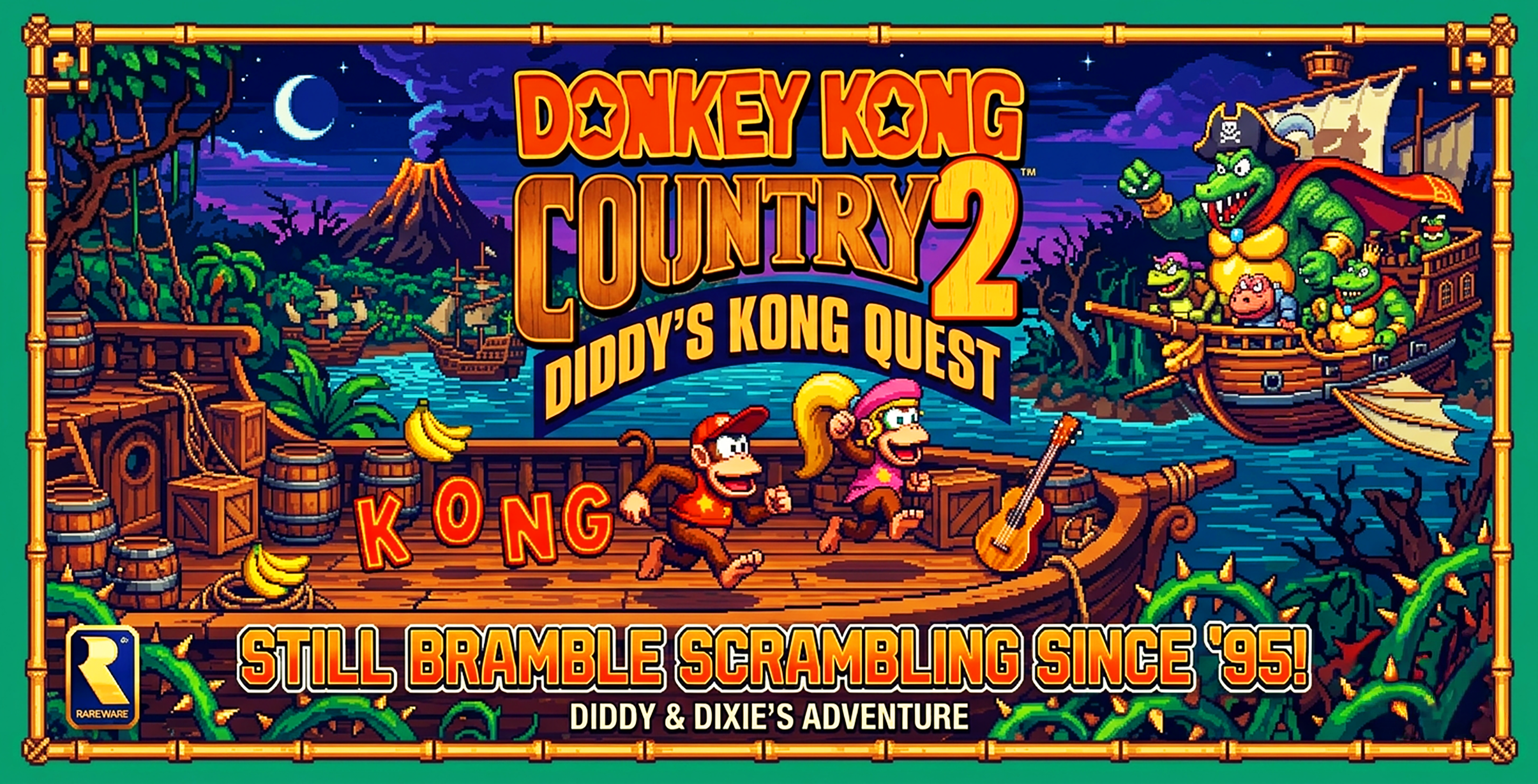 Donkey Kong Country 2 Motiv