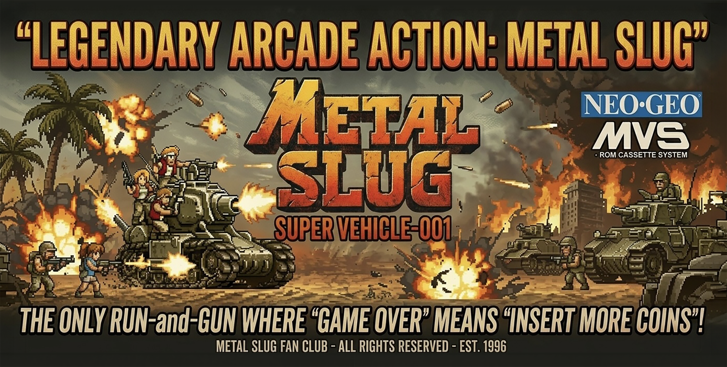 Metal Slug V1 Motiv