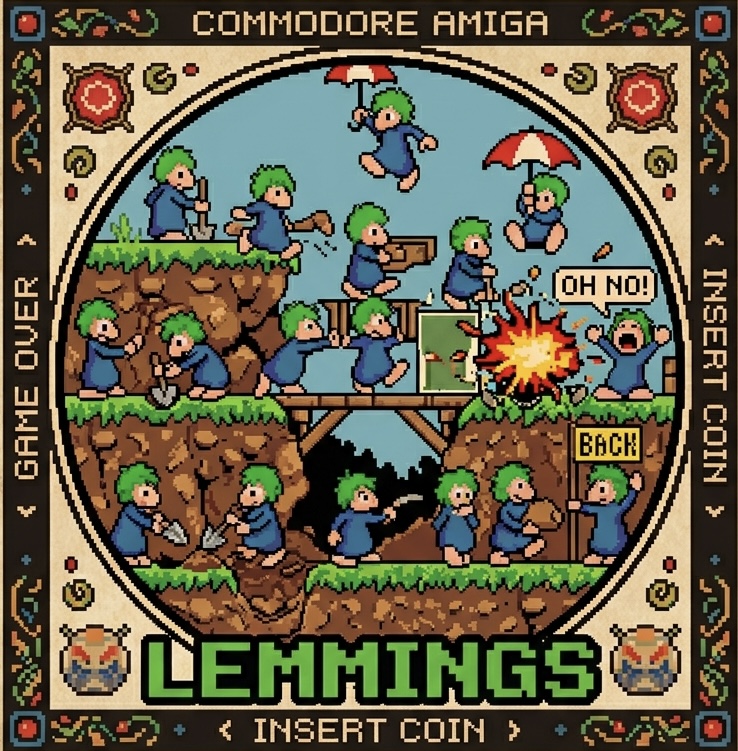 Lemmings Motiv